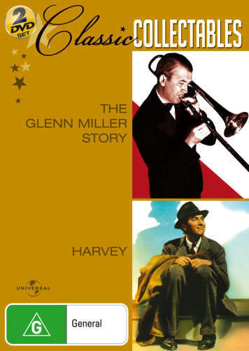 GLENN MILLER STORY/HARVEY CLASSIC COLLECTABLES 2DVD VG+