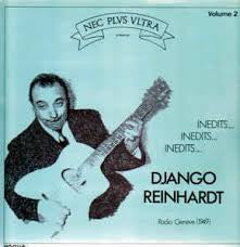 REINHARDT DJANGO-INEDITS VOL 2 LP EX COVER EX