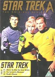 STAR TREK THE ORIGINAL SERIES DISC 1 EPS.1,2,3 DVD NM