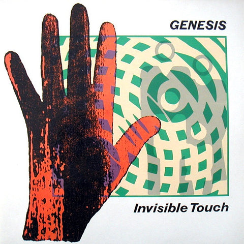 GENESIS-INVISIBLE TOUCH LP VG+ COVER VG+