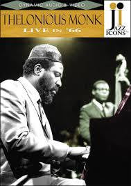 MONK THELONIOUS-LIVE IN '66 DVD *NEW*