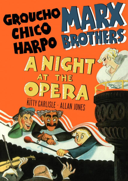 MARX BROTHERS THE-A NIGHT AT THE OPERA DVD VG