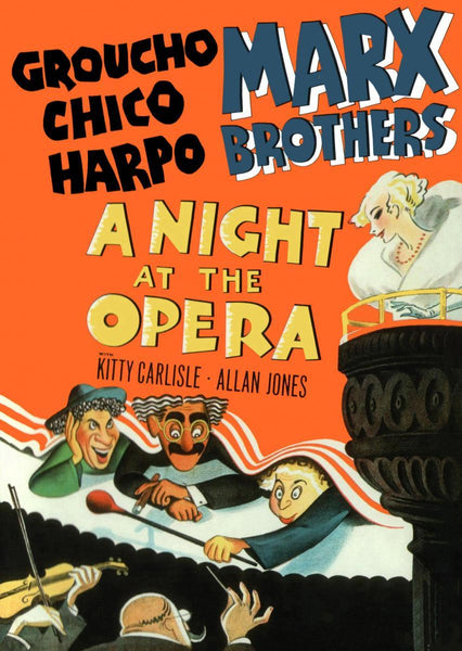 MARX BROTHERS THE - A NIGHT AT THE OPERA REGION 1 DVD NM
