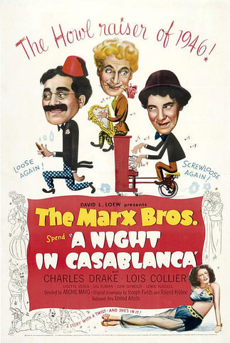 MARX BROTHERS THE - A NIGHT IN CASABLANCA REGION 1 DVD NM