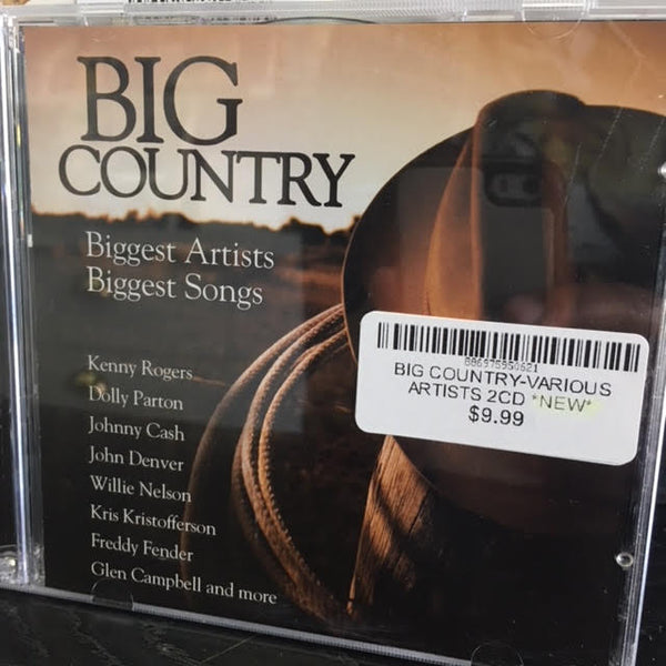 BIG COUNTRY-VARIOUS ARTISTS 2CD *NEW*