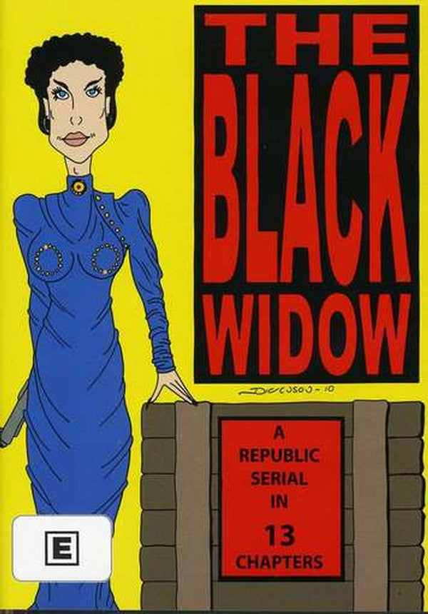 THE BLACK WIDOW 1947 DVD *NEW*