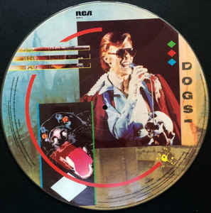 BOWIE DAVID-DIAMOND DOGS PICTURE DISC LP VG COVER VG