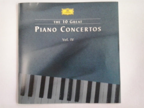 BRAHMS + RAVEL-THE 10 GREAT PIANO CONCERTOS VOL IV CD VG