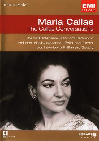 CALLAS MARIA-THE CALLAS CONVERSATIONS DVD *NEW*