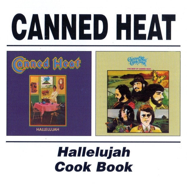 CANNED HEAT-HALLELUJAH COOK BOOK + BONUS TRACK CD *NEW*