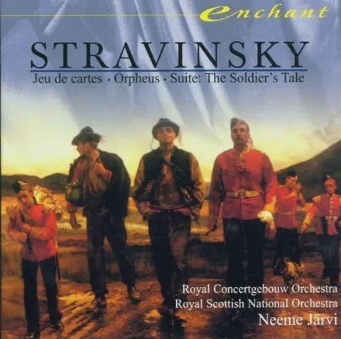 STRAVINSKY: ORPHEUS, THE SOLDIER'S TALE/JARVI CD NM