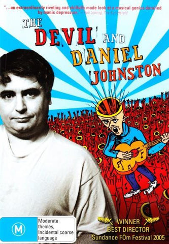 DEVIL AND DANIEL JOHNSTON-DVD NM
