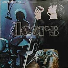 DOORS THE-ABSOLUTELY LIVE VOLUME 1 LP VG+ COVER VG