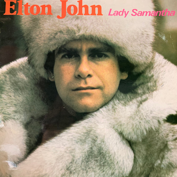 JOHN ELTON-LADY SAMANTHA LP EX COVER VG+