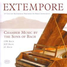 EXTEMPORE-CHAMBER MUSIC BY THE SONS OF BACH *NEW*
