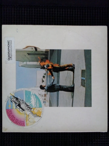 PINK FLOYD-WISH YOU WERE HERE QUADRAPHONIC LP VG VG