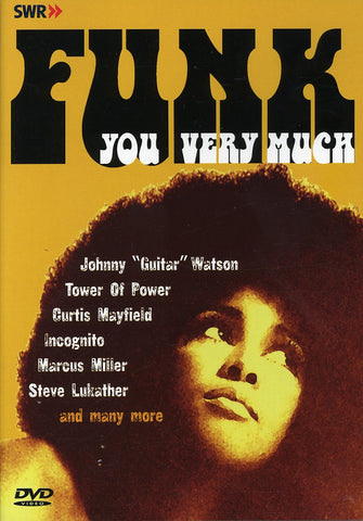 FUNK YOU VERY MUCH-VARIOUS ARTISTS DVD *NEW*