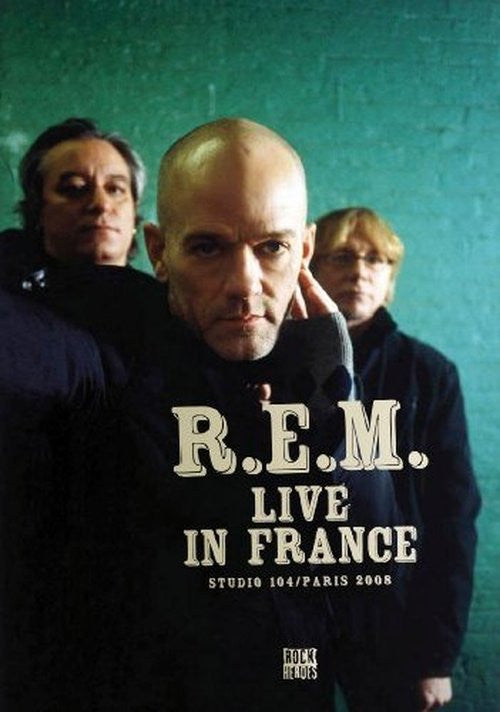 R.E.M.-LIVE IN FRANCE DVD *NEW*