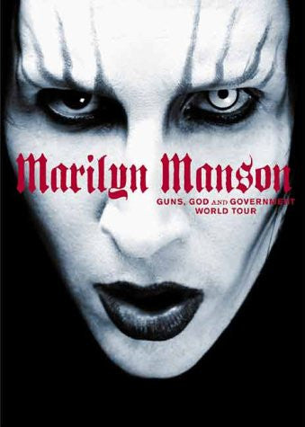 MARILYN MANSON-GUNS GOD AND GOVT DVD *NEW*