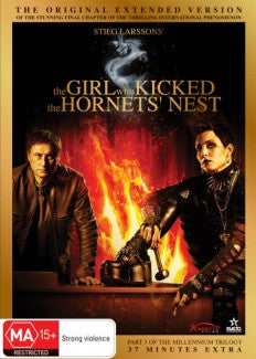 THE GIRL WHO KICKED THE HORNETS NEST DVD M