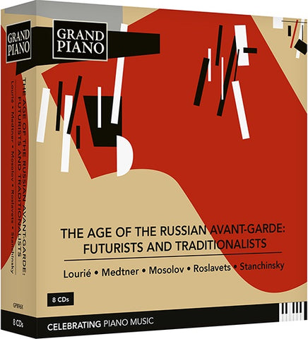 AGE OF THE RUSSIAN AVANT-GARDE: FUTURISTS & TRADITIONALISTS-VARIOUS ARTISTS 8CD *NEW*