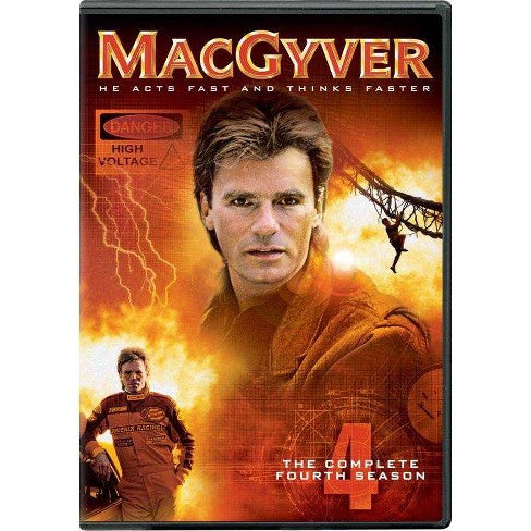 MACGYVER COMPLETE FOURTH SEASON 5DVD VG
