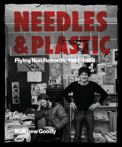 NEEDLES & PLASTIC-MATTHEW GOODY FLYING NUN RECORDS 1981-1988 BOOK *NEW*