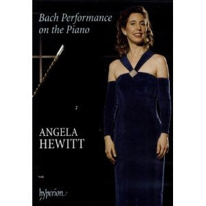 HEWITT ANGELA-BACH PERFORMANCE ON THE PIANO 2DVDS *NEW*