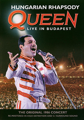 QUEEN-HUNGARIAN RHAPSODY LIVE IN BUDAPEST DVD *NEW*