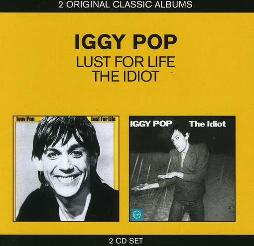 POP IGGY-LUST FOR LIFE AND THE IDIOT 2 ALBUMS *NEW*