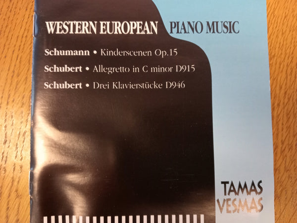 VESMAS, TOMAS: WESTERN EUROPEAN PIANO MUSIC CD NM