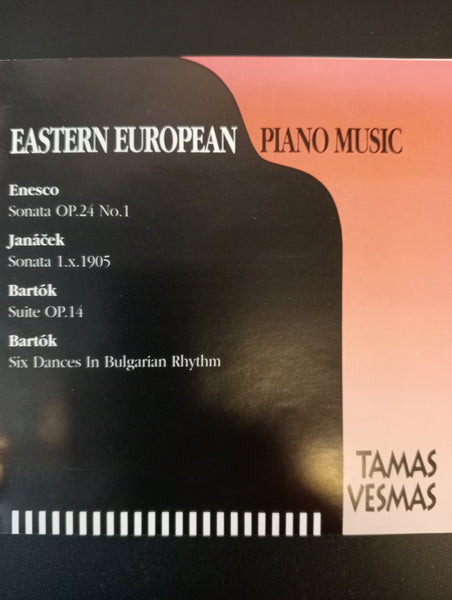 VESMAS, TAMAS; EASTERN EUROPEAN PIANO MUSIC CD NM