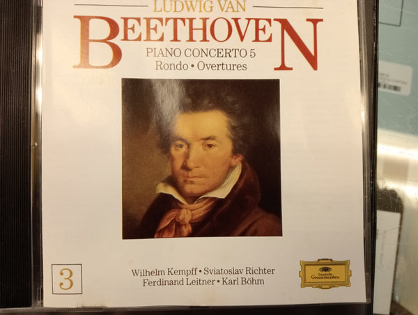 BEETHOVEN: PIANO CONCERTO NO.5/KEMPFF CD VG+