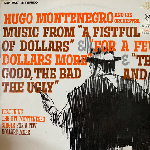 MONTENEGRO HUGO-FISTFUL OF DOLLARS, A FEW DOLLARS MORE LP VG COVER VG