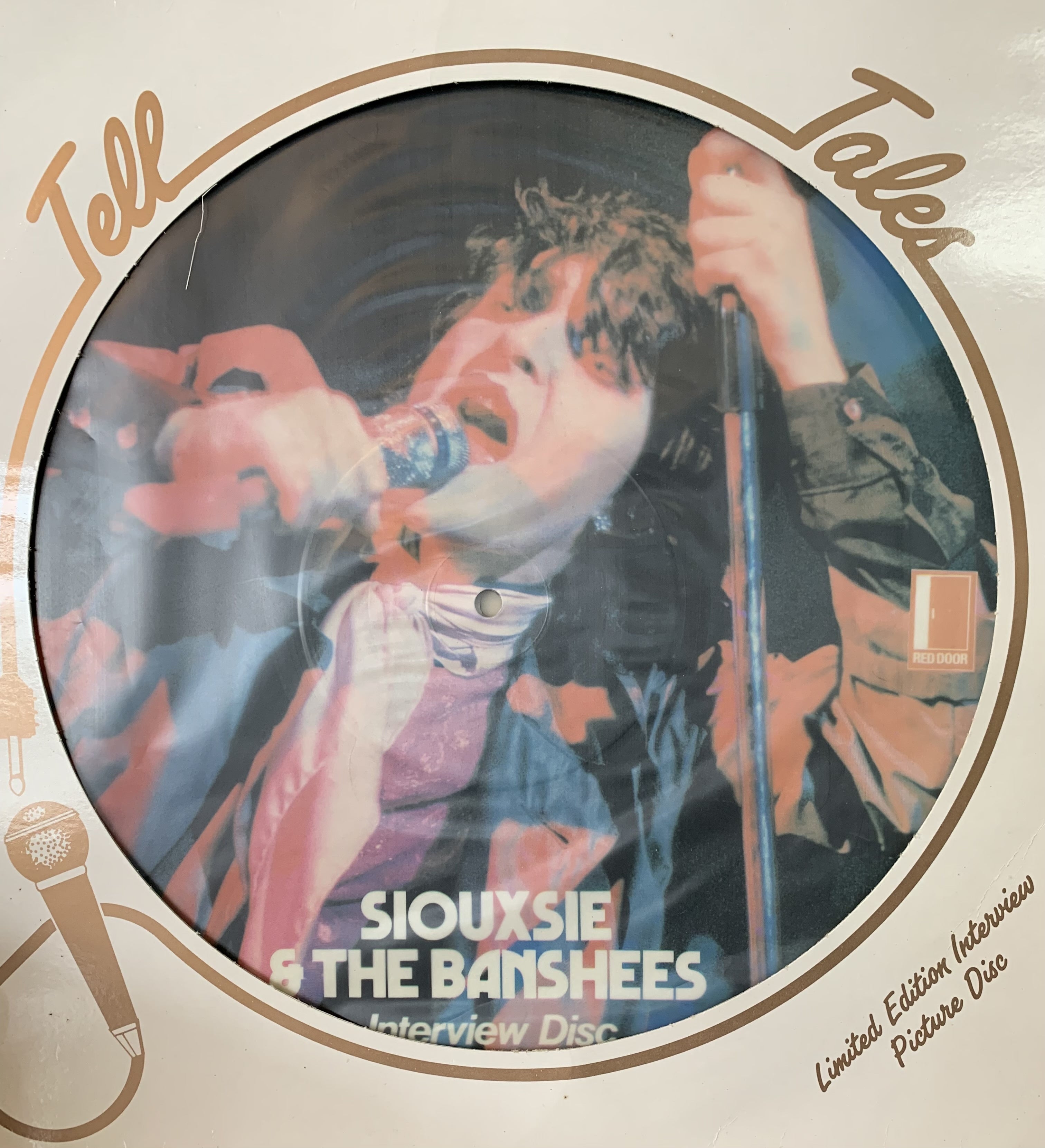 SIOUXSIE & THE BANSHEES-INTERVIEW DISC LP NM