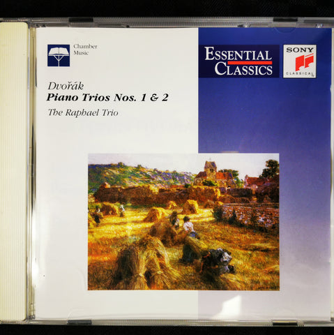 DVORAK-PIANO TRIOS NO.1&2 RAPHAEL TRIO CD VG