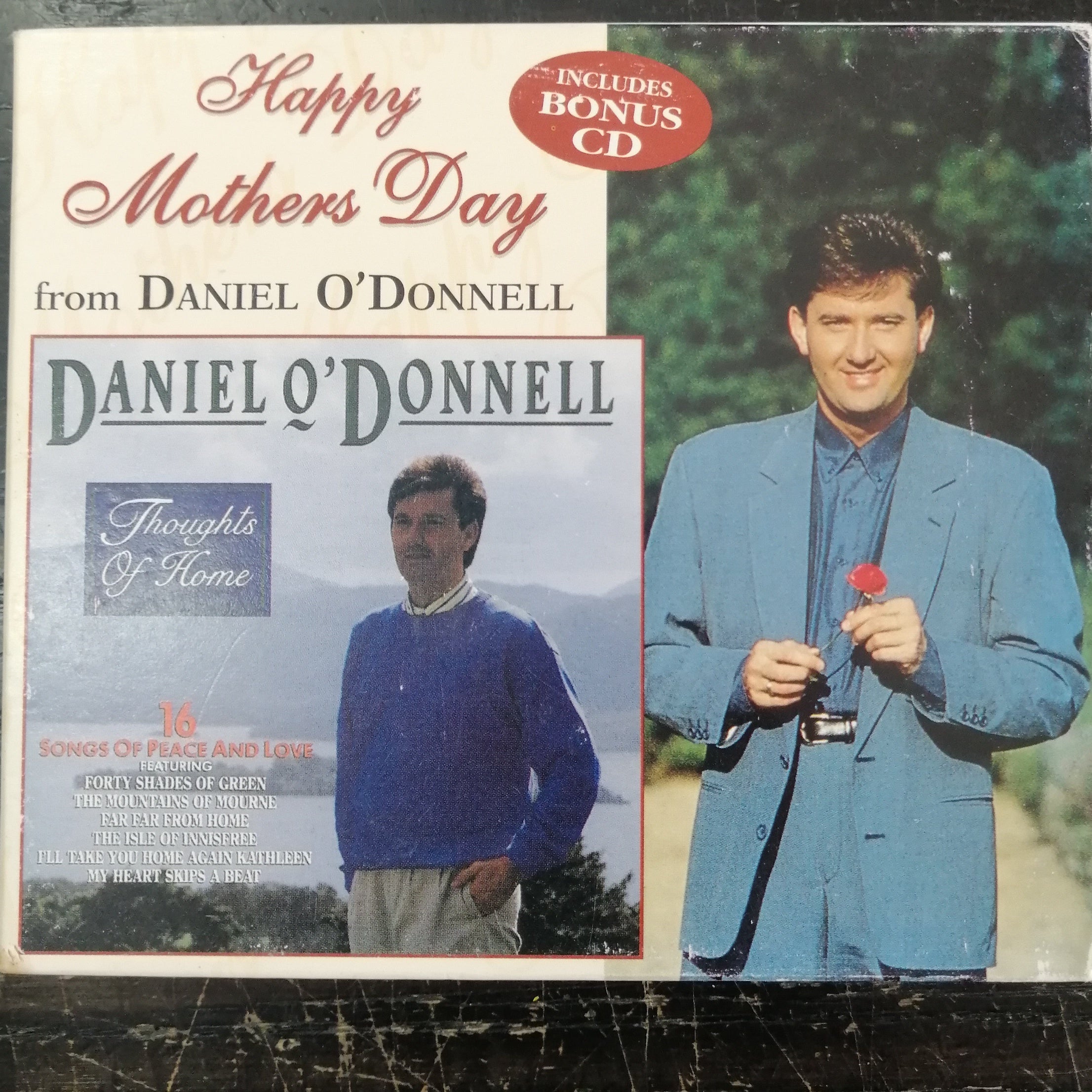 O'DONNELL DANIEL - HAPPY MOTHERS DAY + THOUGHTS OF HOME 2CD VG