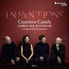 BEETHOVEN-THE COMPLETE STRING QUARTETS VOL 1 INVENTIONS CUARTETO CASALS 3CD *NEW*