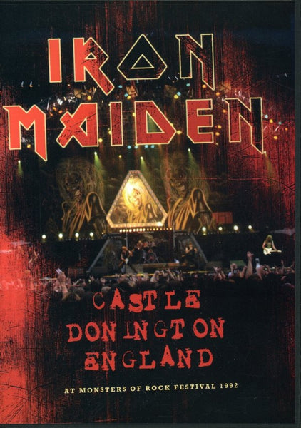 IRON MAIDEN-CASTLE DONNINGTON 1992 DVD *NEW*