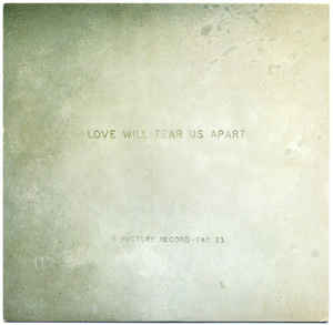 JOY DIVISION-LOVE WILL TEAR US APART 7" EX COVER VG+
