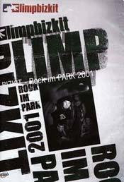 LIMPBIZKIT-ROCK IM PARK 2001 DVD *NEW*