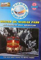 RAILWAYS WORLDWIDE-WINTER ON MARIAS PASS VOL 8 DVD VG