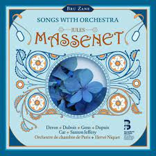 MASSENET JULES-SONGS WITH ORCHESTRA CD *NEW*