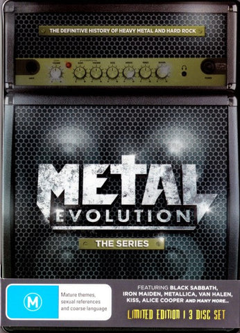 METAL EVOLUTION-THE SERIES DVD *NEW*