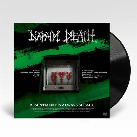 NAPALM DEATH-RESENTMENT IS ALWAYS SEISMIC LP *NEW*