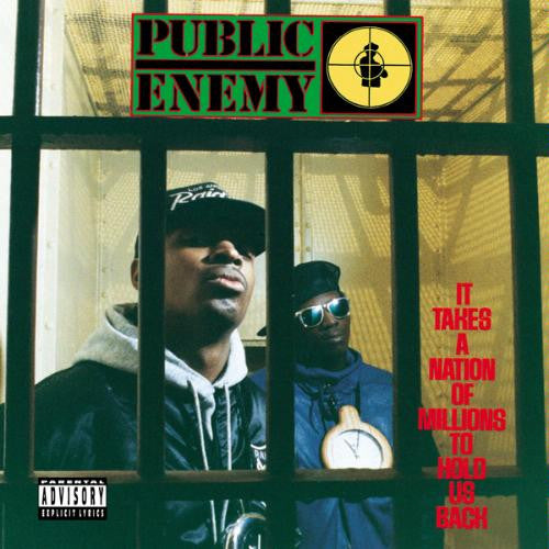 PUBLIC ENEMY-IT TAKES A NATION OF MILLIONS TO HOLD US BACK CD VG