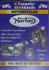 CLASSIC BRITISH MOTORCYCLES NORTON DVD M