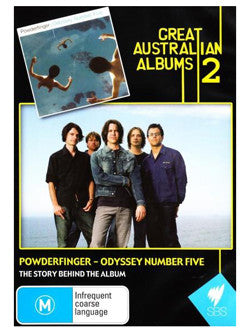 POWDERFINGER-ODYSSEY NUMBER FIVE DVD *NEW*