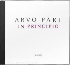PART ARVO-IN PRINCIPIO CD *NEW*