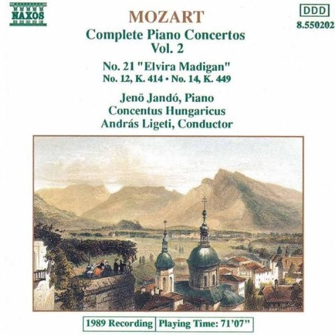 MOZART-COMPLETE PIANO VOL.2 CD NM